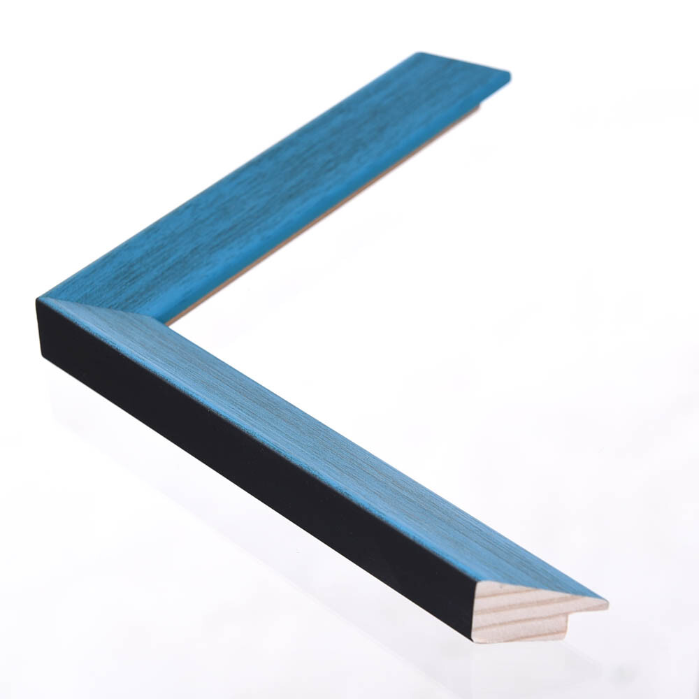Vernazza azuur blauw met facet naar binnen - Afbeelding 3