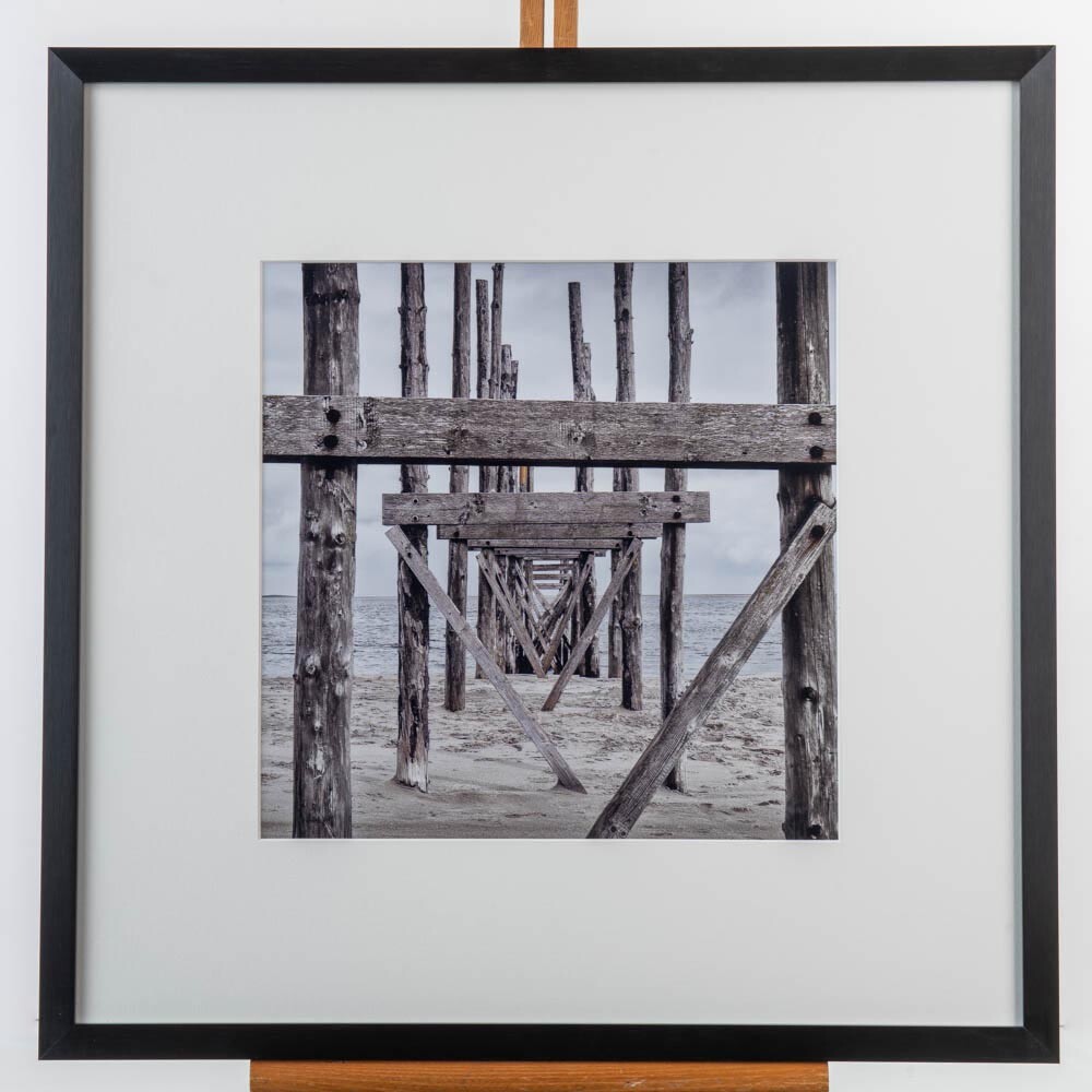 Maatwerk fotolijst met passepartout
