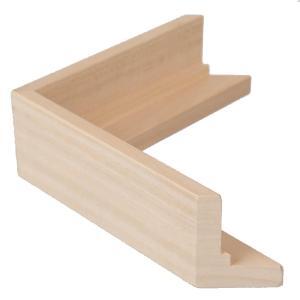 Scala blank houten baklijst diep