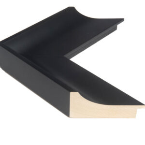 TRIBECA mat zwart 70mm