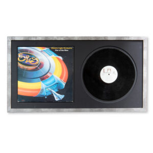 Lijstopmaat music premium Disc and sleeve oud zilver met zwart
