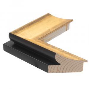 Classico goud op zwart 65mm